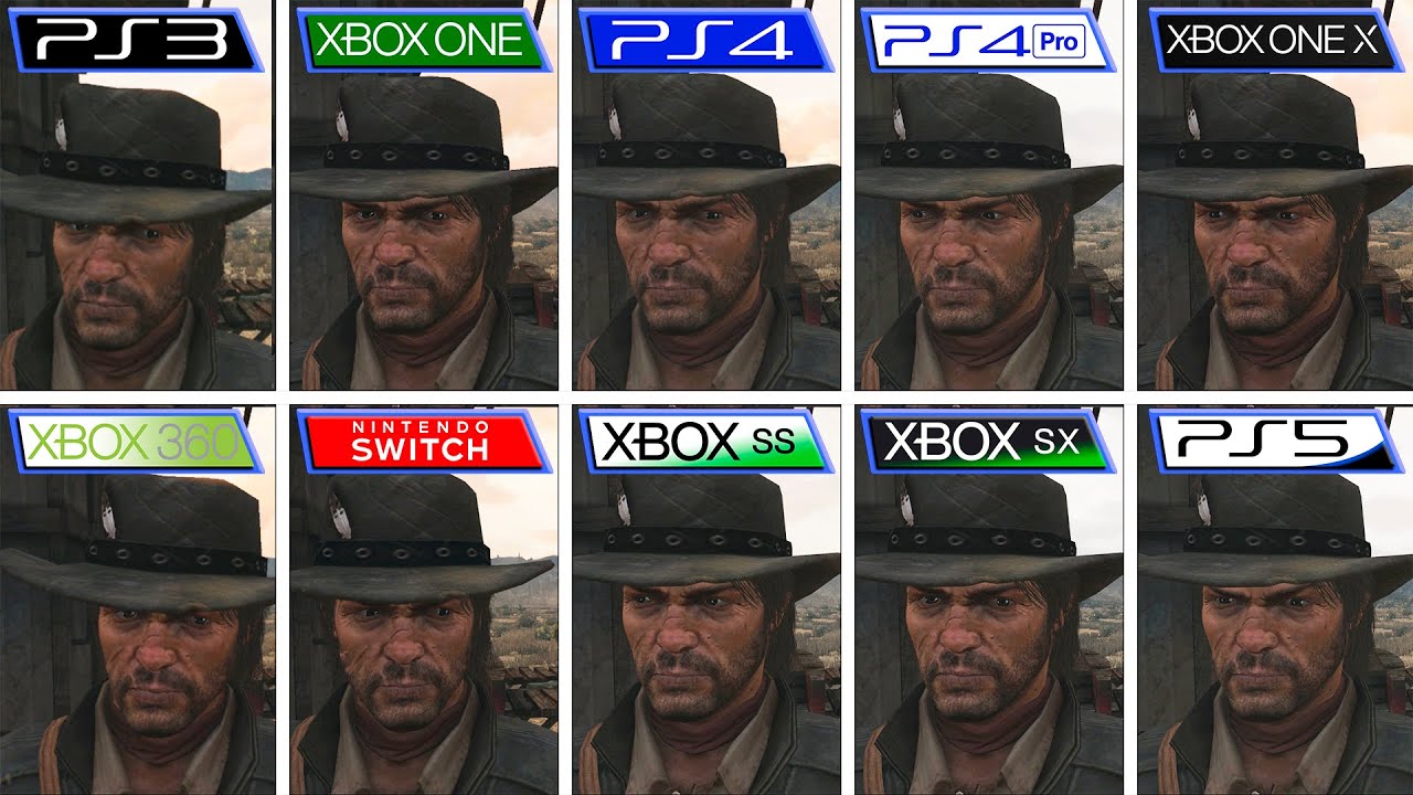 Red Dead Redemption | Xbox - Playstation - Nintendo | All Versions Comparison | Analista De Bits