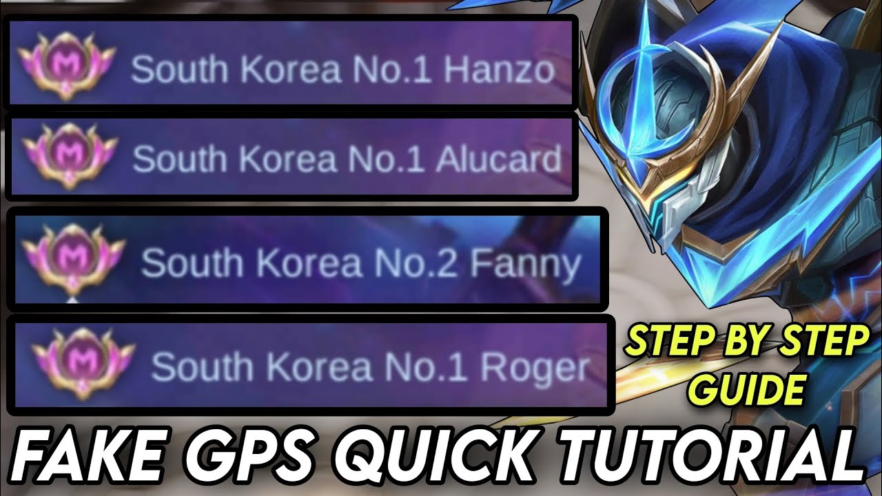(Fake GPS 2024) How To Fake GPS in Mobile legend | Paano Gamitin Ang Fake GPS Tutorial Step by Step