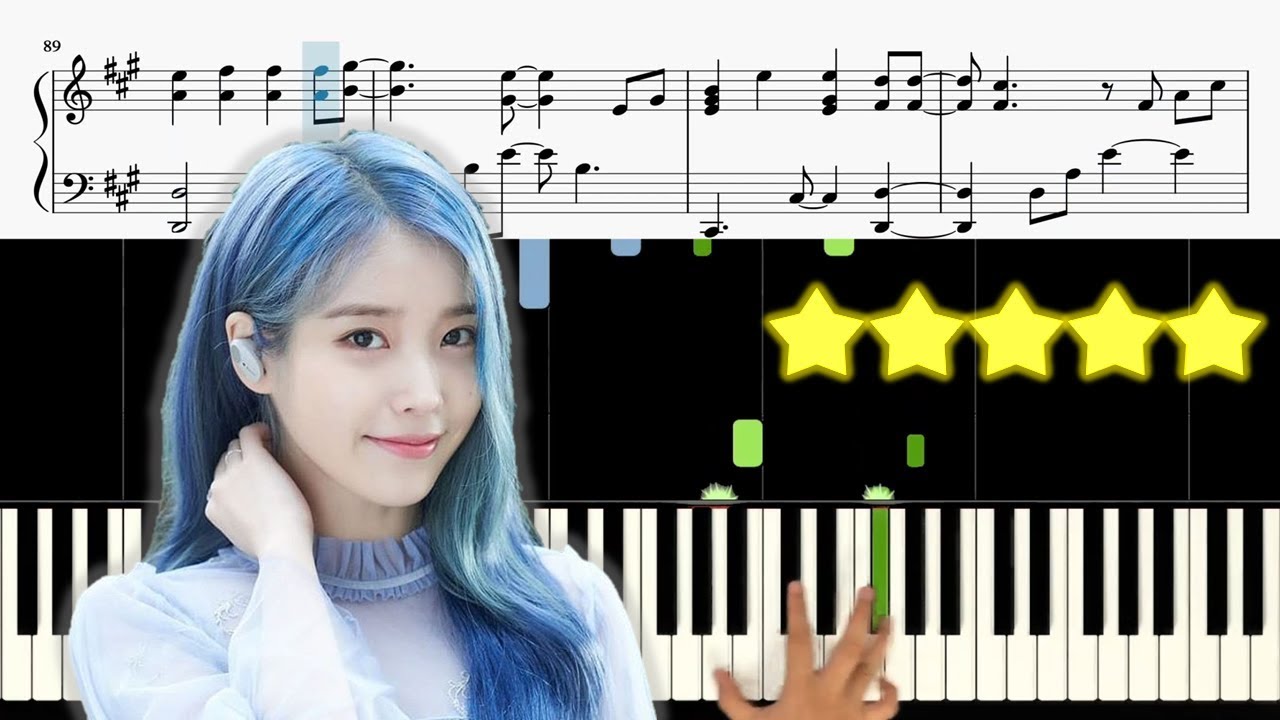 IU (아이유) - Blueming 《Piano Tutorial》 ★★★★★