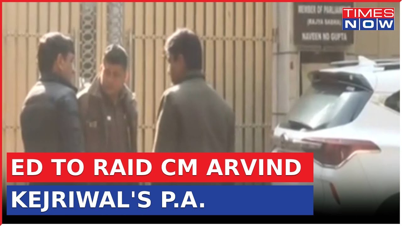 ED To Raid Delhi CM Arvind Kejriwal's Personnel Assistant, Multiple Raids Conducted | English News