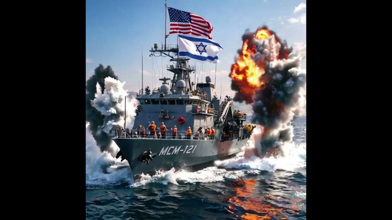 Operation Hormuz Strait: Mine‑Clearing Ships in Action.