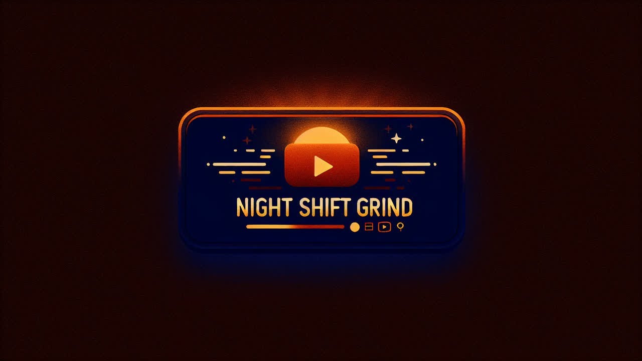 Night Shift Grind 🌃 Lofi Beats to Focus & Work — 1 Hour Loop