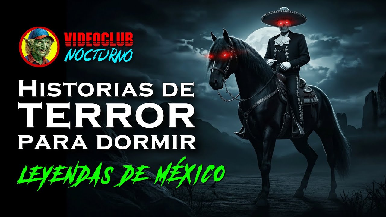 HISTORIAS DE TERROR para dormir |  El CHARRO NEGRO y otras leyendas urbanas de México