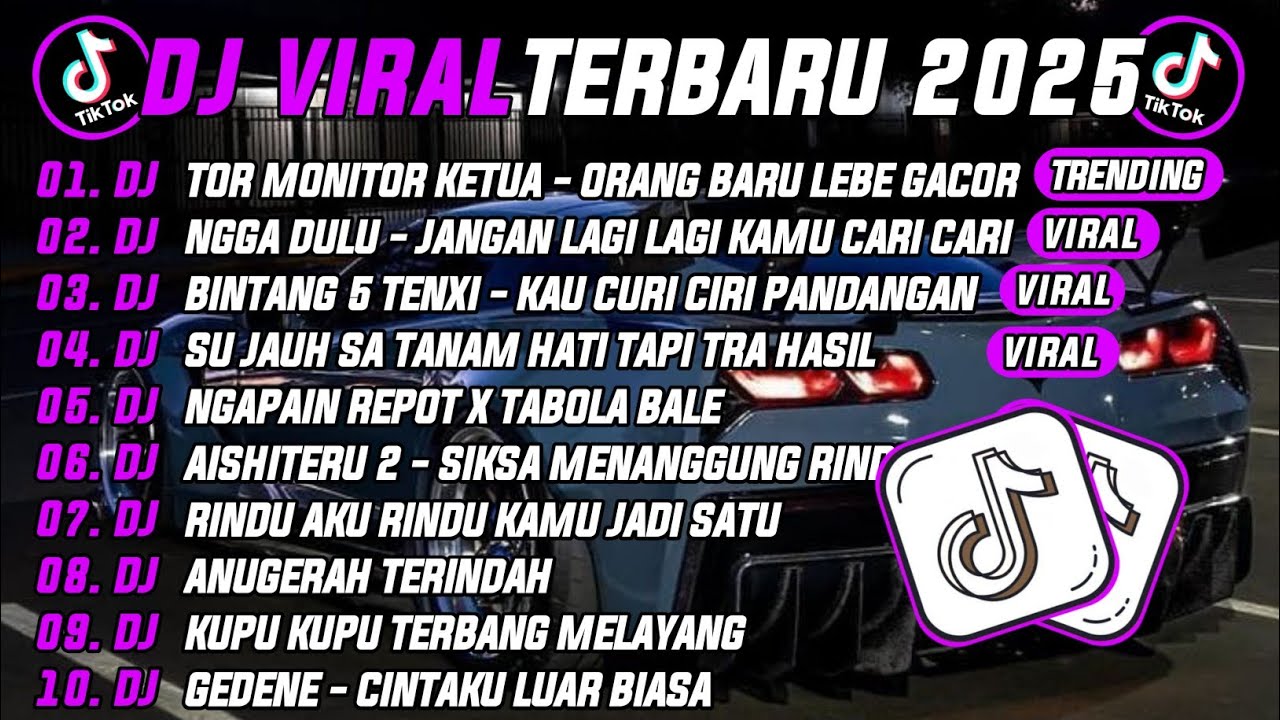 DJ TIKTOK TERBARU 2025 | DJ TOR MONITOR KETUA - ORANG BARU LEBE GACOR 🎵 DJ NGGA DULU 🔥