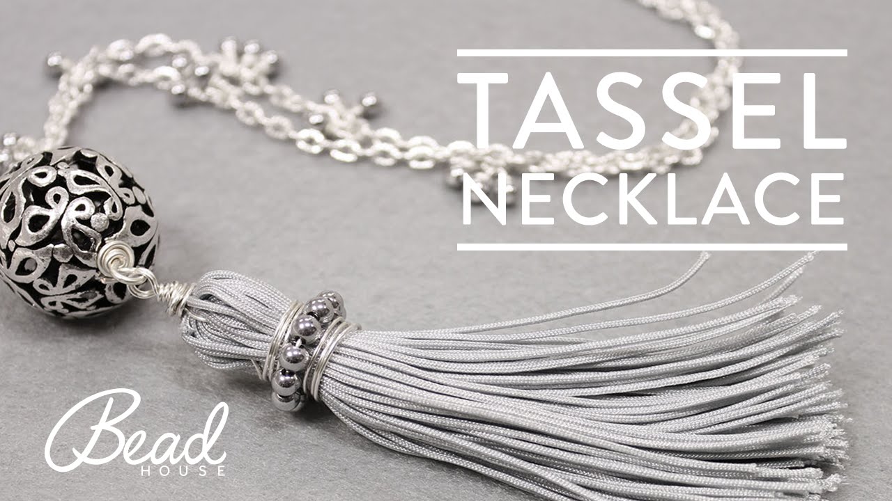Learn How-To Make A Tassel Necklace with Natalia - Bead House at Burhouse Limited