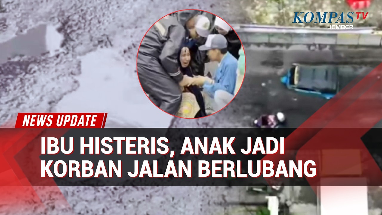 Ibu Histeris! Pelajar Jadi Korban Jalan Berlubang di Jakarta Hingga Kehilangan Nyawa