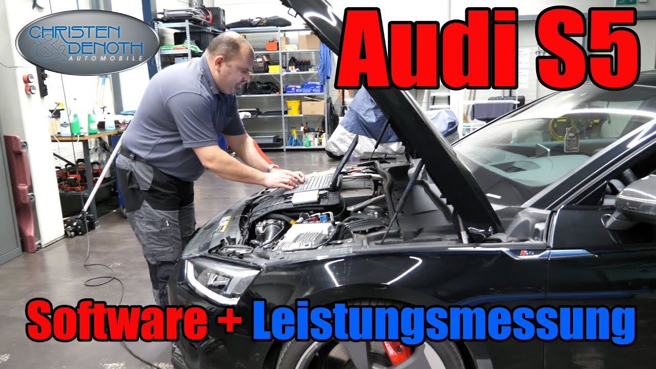 Audi S5 Software + Leistungsmessung // Christen & Denoth Automobile