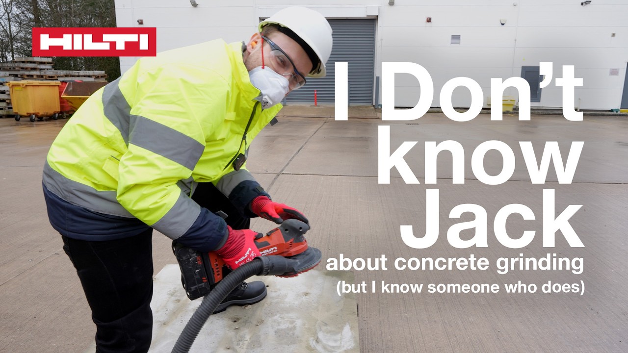 I Don't Know Jack About Concrete Grinding