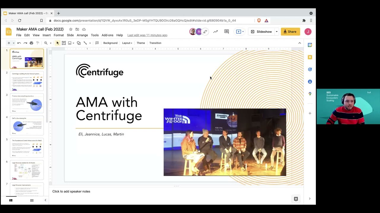 Focus On #05 | Centrifuge Team - AMA