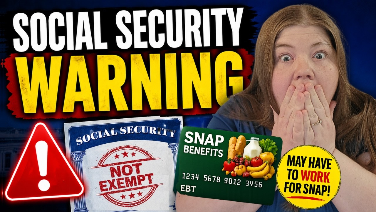 SNAP Work Rules Apply to SOCIAL SECURITY Beneficiaries Too?!