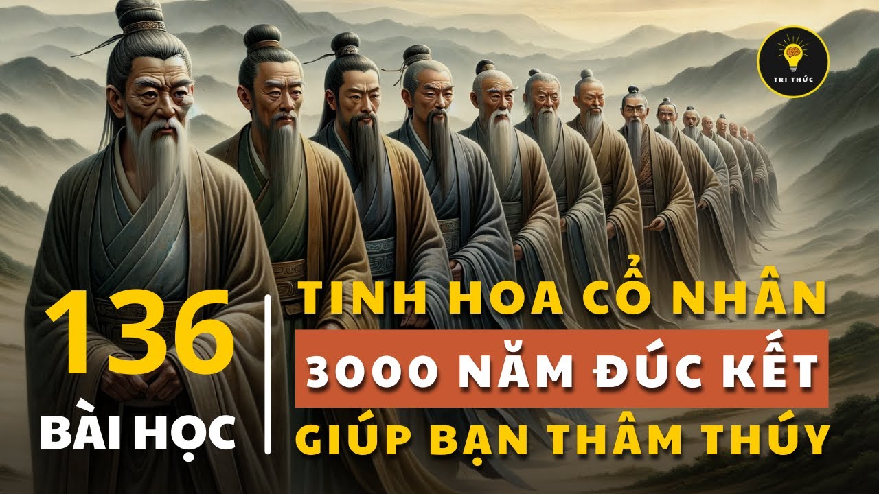 136 bài học TINH HOA 3000 NĂM | Cổ nhân dạy giúp bạn THÂM THÚY | Tríết lý cuộc sống