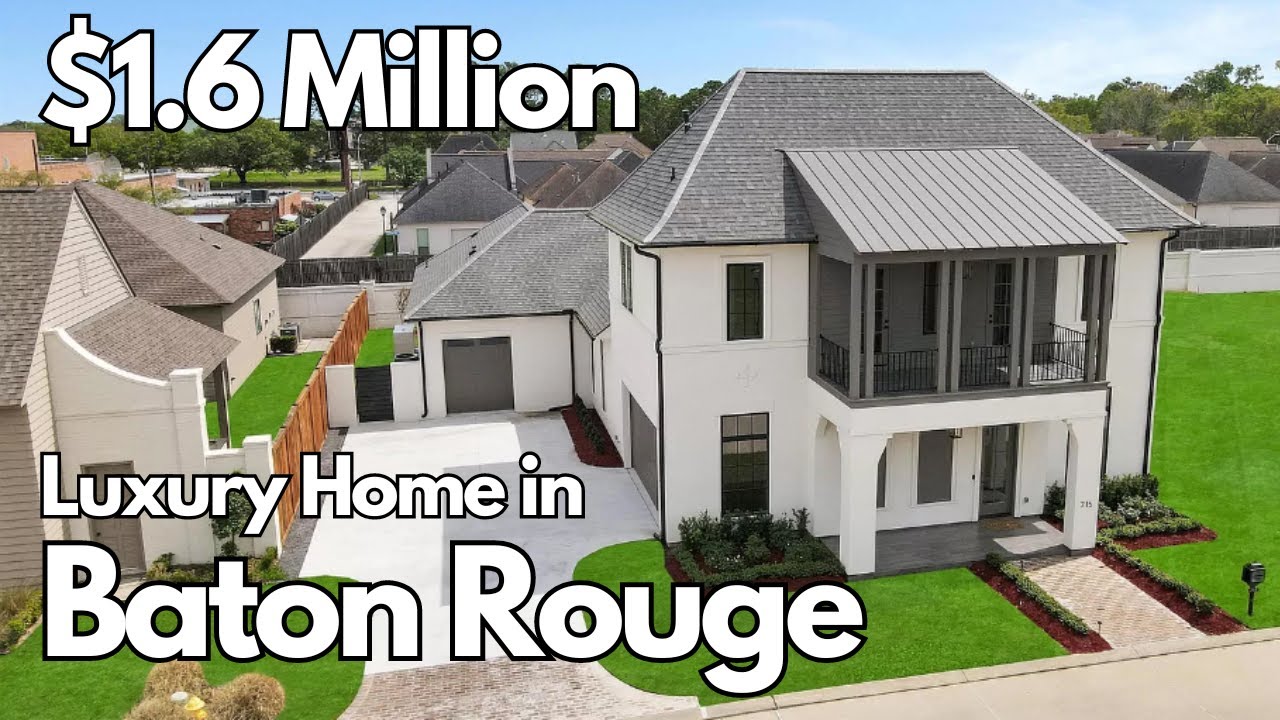 Check Out This High End New Construction in Baton Rouge Louisiana