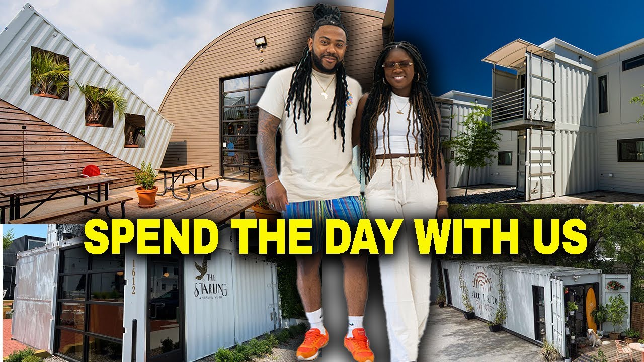 Life in a shipping container