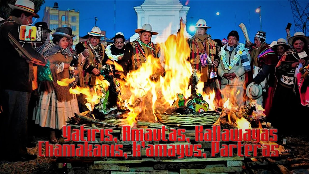 🌿 Kallawayas, Yatiris, Amautas, Chamakanis, k’amayus, Kapakacheras y Parteras 🌱☘️ 🇧🇴 🌎
