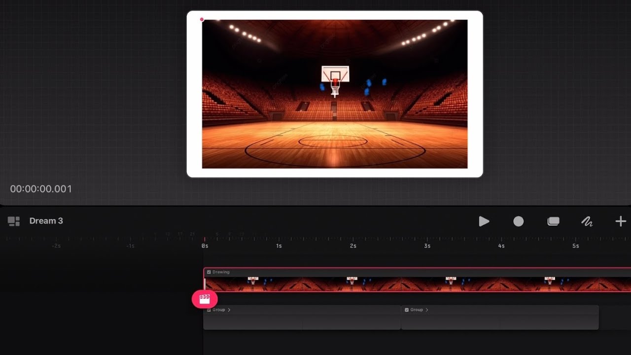 How to add a background image in Procreate Dreams