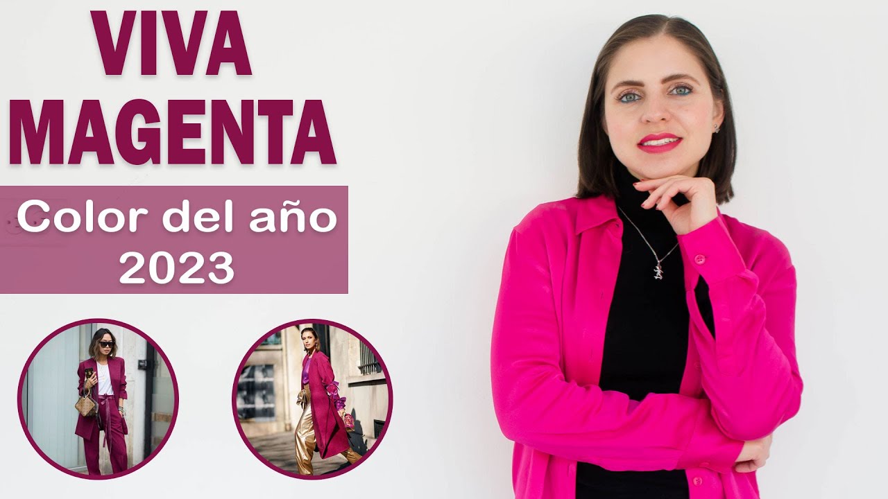 VIVA MAGENTA Color 2023 | Cómo combinarlo y Tipo de piel | Ada Pelayo
