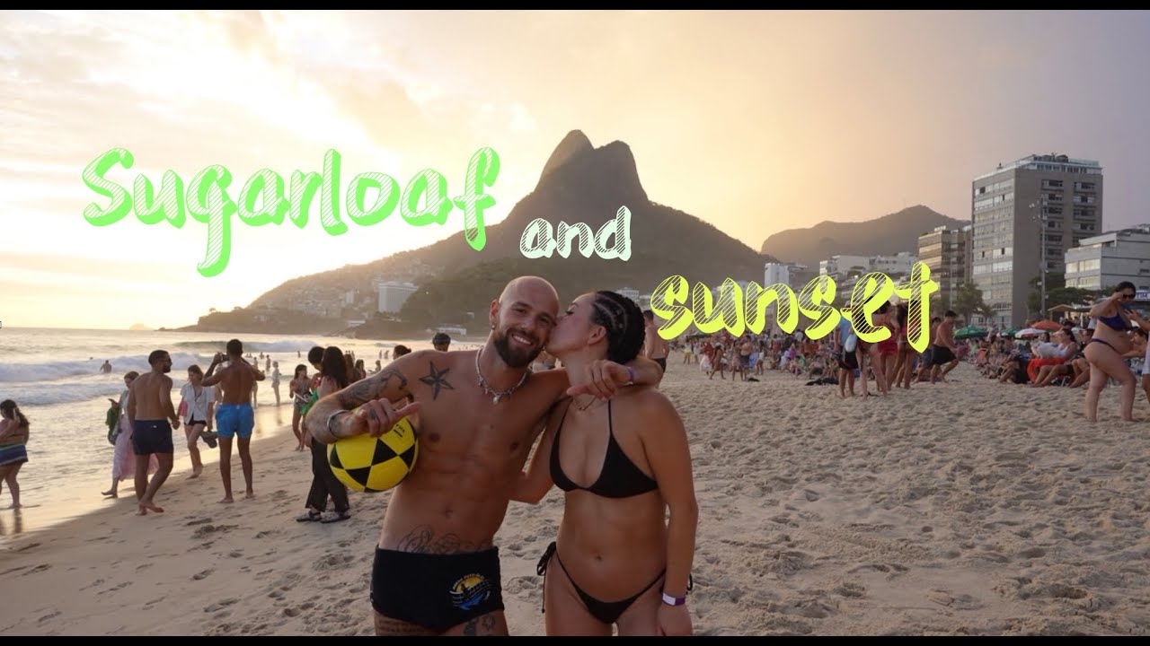 Pão de Açúcar and one of the BEST sunsets in RIO DE JANEIRO