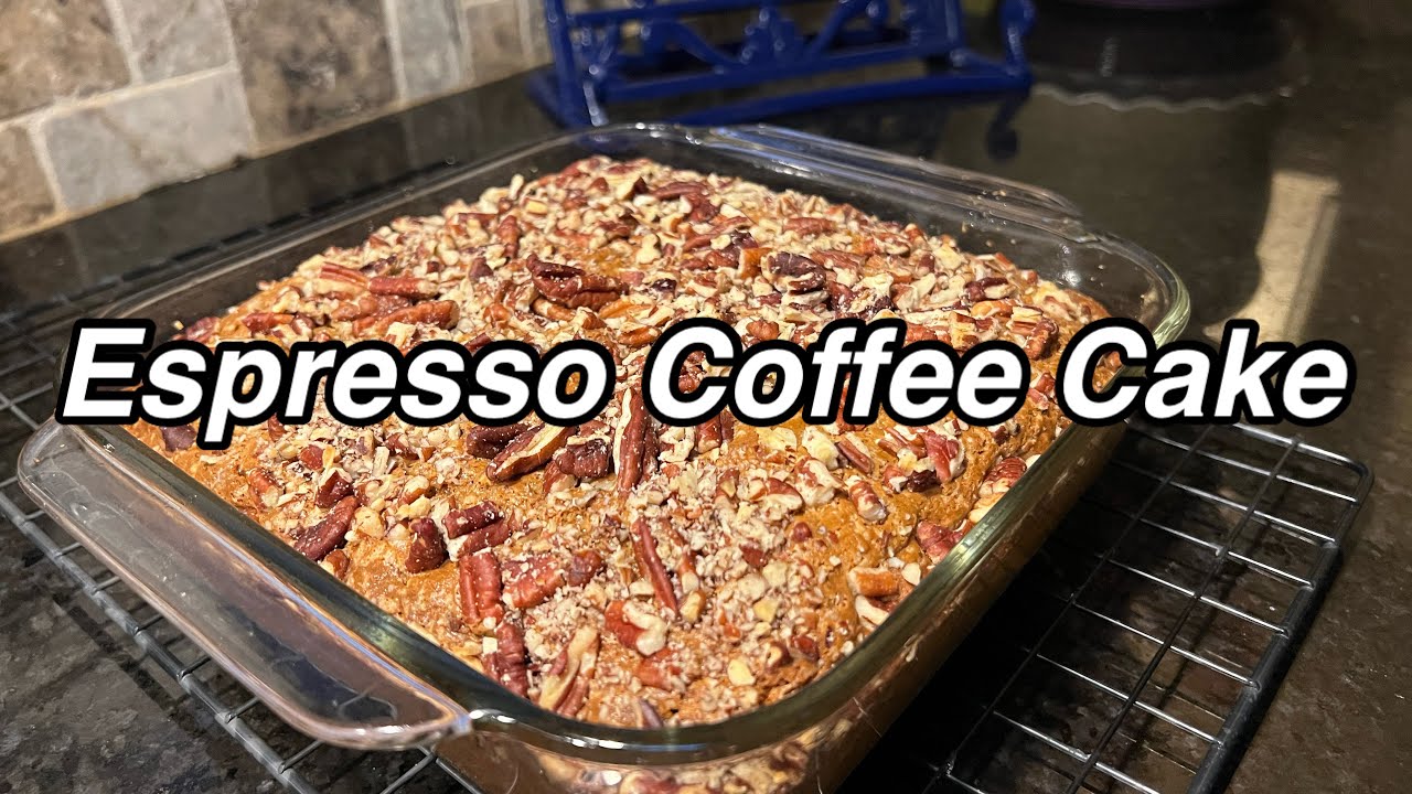 Easy Espresso Coffee Cake Recipe - Twisted Mikes