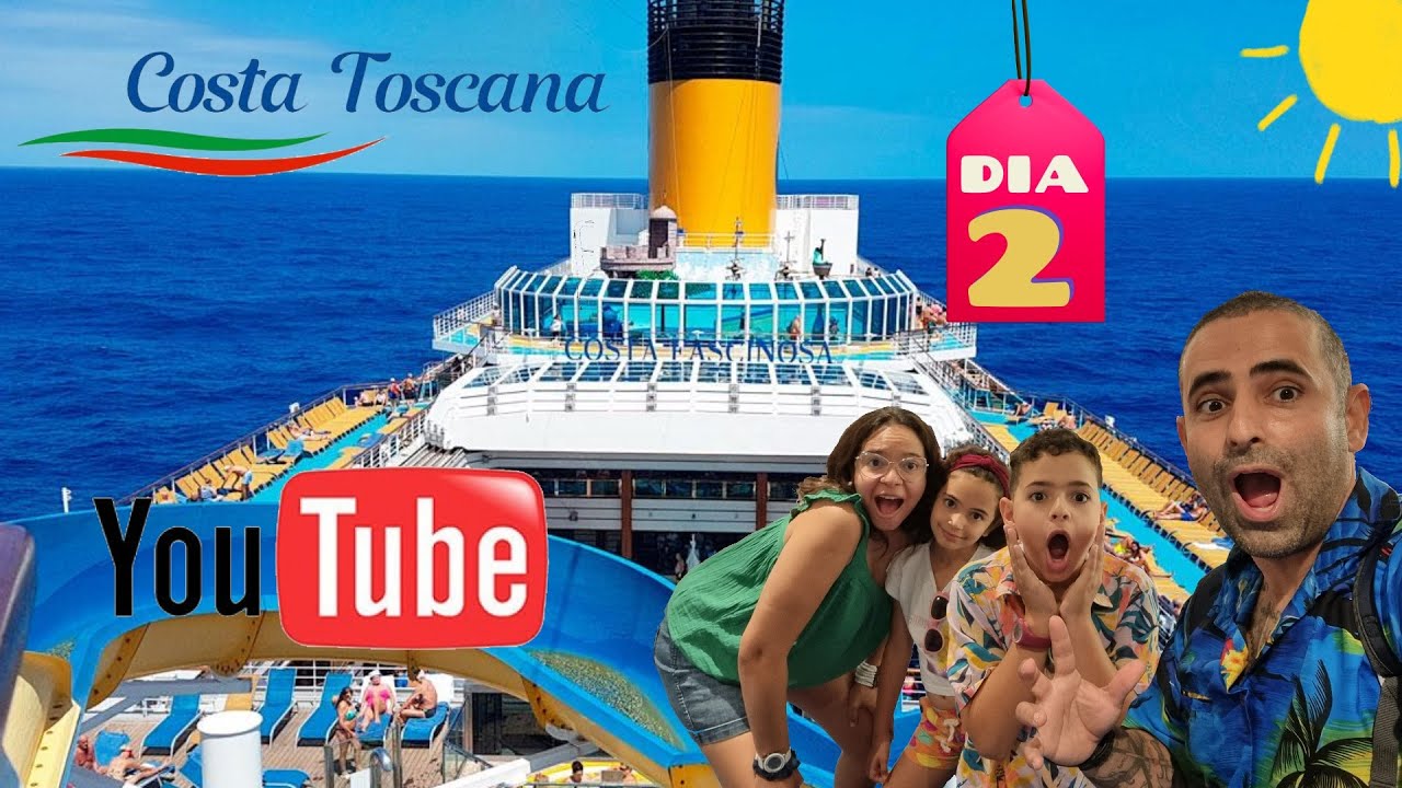 crucero costa toscana. 🛳  crucero por el mediterráneo. día 2