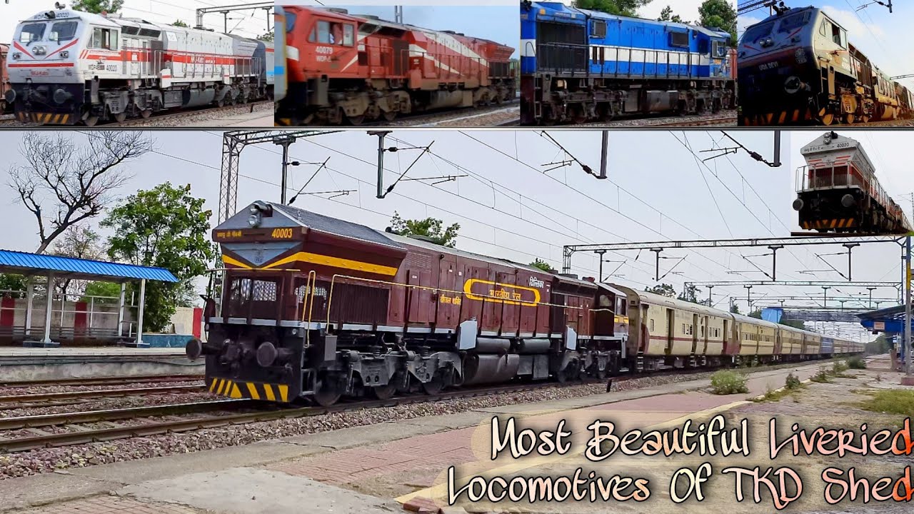 High Speed Diesel Action || Most Rare Capture Trains On Delhi-Rewari Section Indian Railways