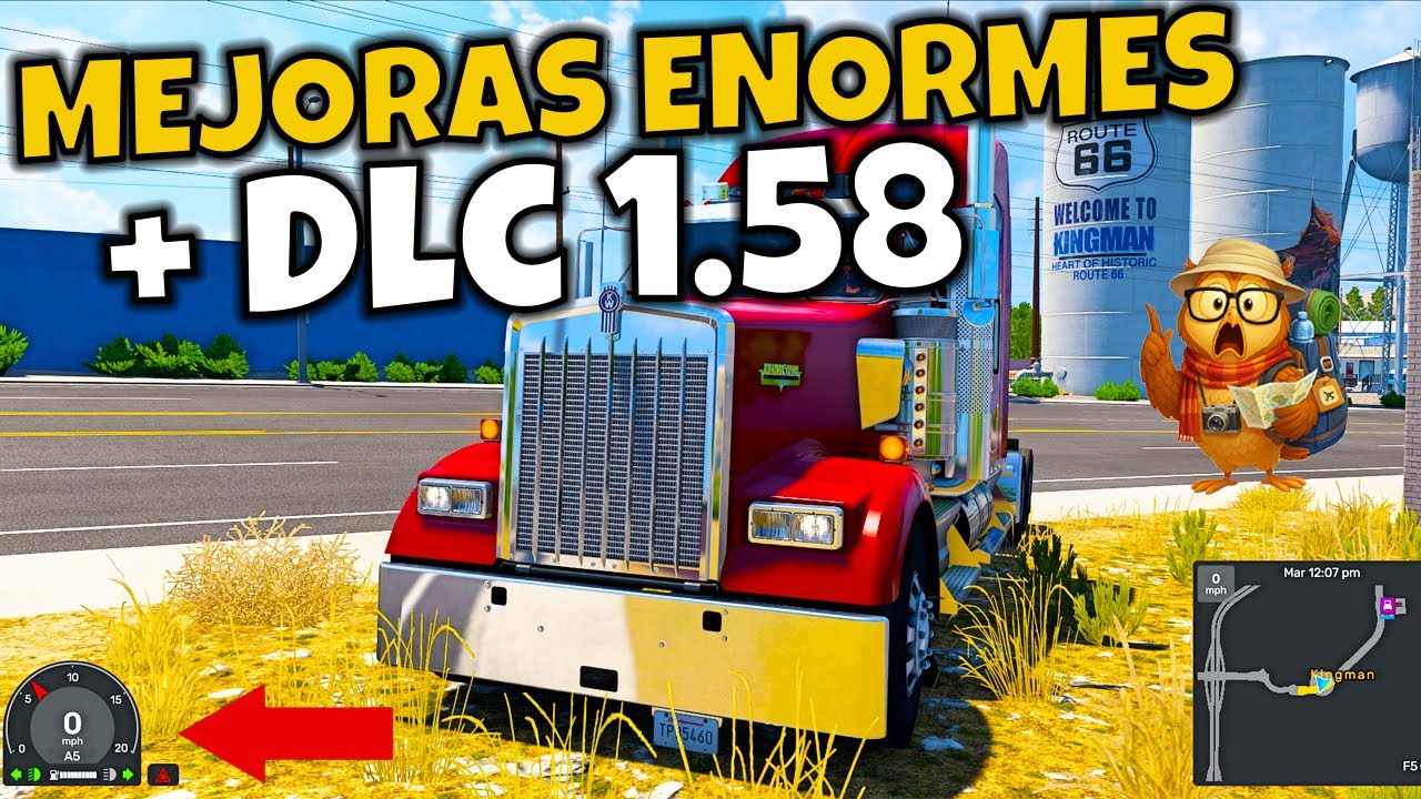 ATS 1.58 + Todos los DLC | Nueva Ruta 66 y Cambios