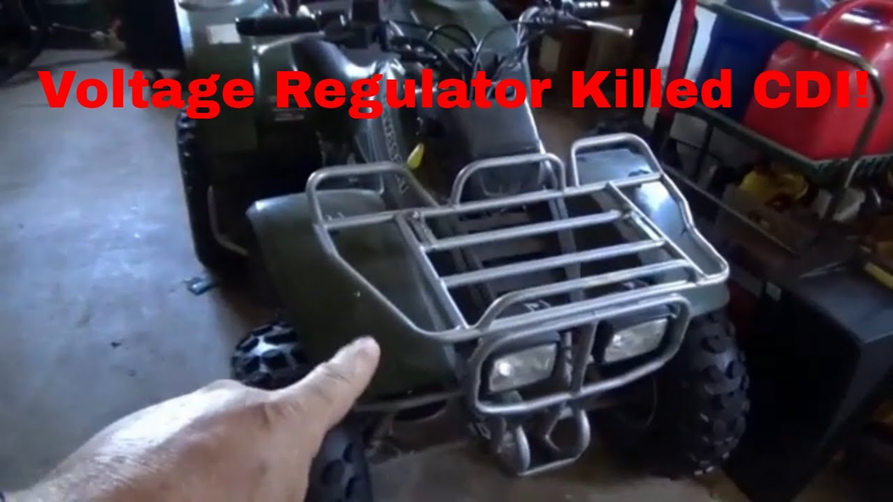 Kawasaki Lakota 300, Bad Voltage Regulator Cooked the CDI Box!