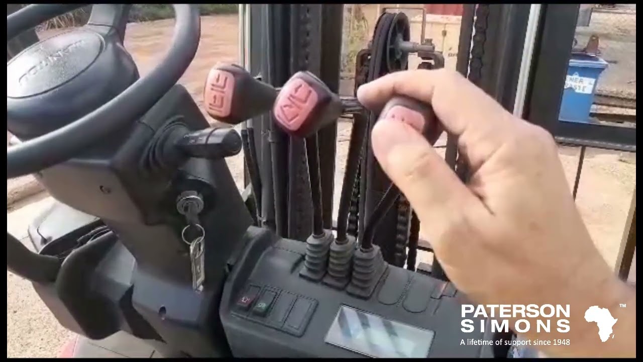 Chariot élévateur Manitou Contrôle pré-opérationnel partie 5 | Chariot élévateur pré-contrôle