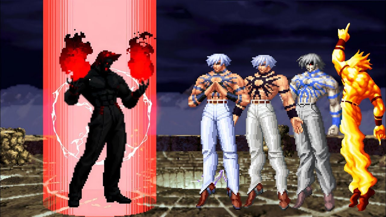 [KOF Mugen] Valmar Rugal vs Boss Orochi Team