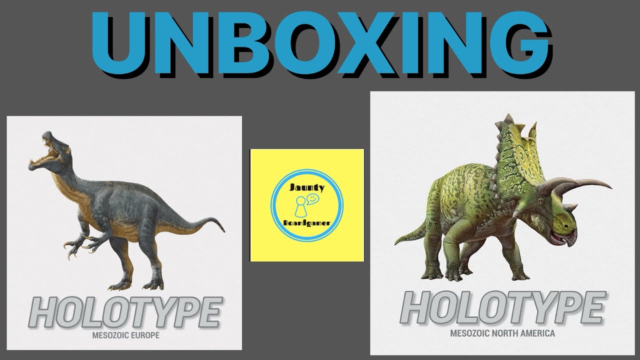 Holotype (w/ Mesozoic Europe and Mini Expansions) - UNBOXING