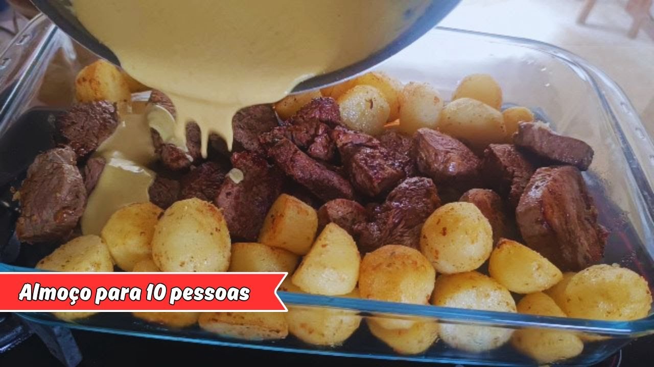 Almoço para 10 pessoas