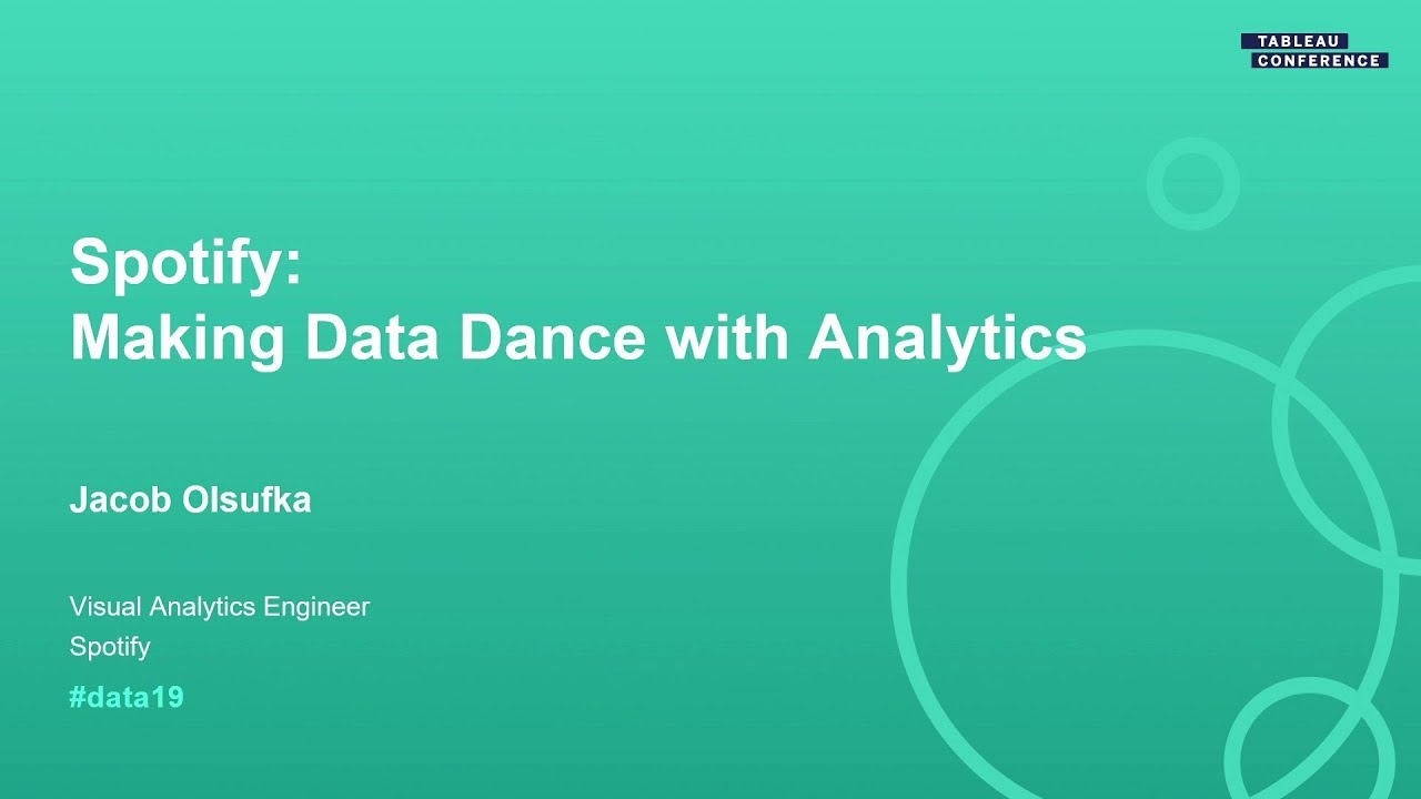 Spotify: Making Data Dance with Analytics