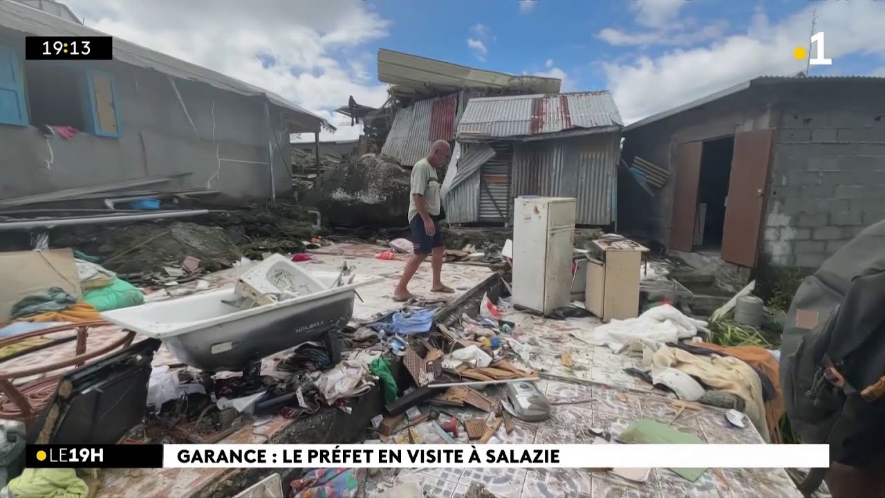 Le cirque de Salazie n’a pas été épargné par le passage du cyclone Garance.