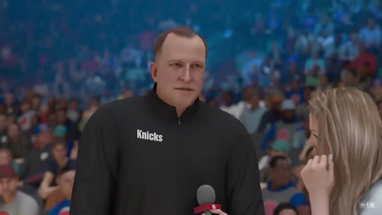Knicks vs nuggets-NBA2K (Part 2/4)