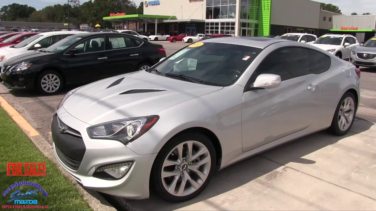 2014 Hyundai Genesis Coupe 3.8 Grand Touring RWD - For Sale Review at Stokes Mazda Sept 2017