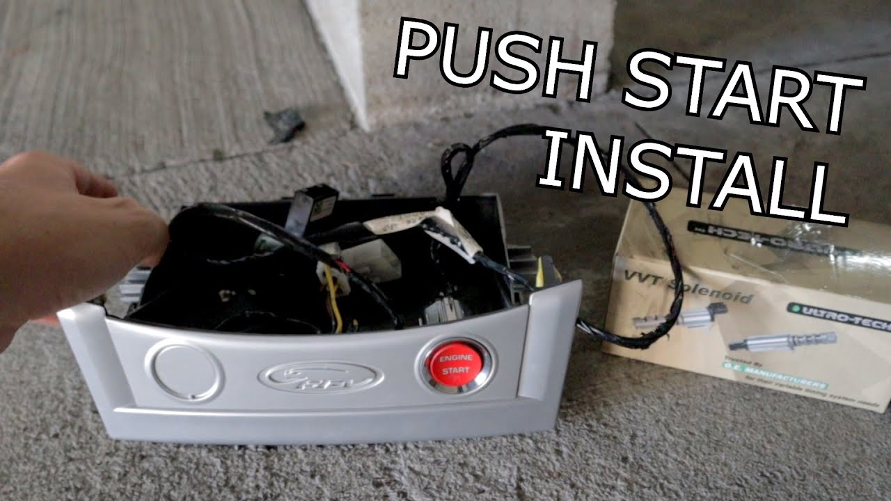 Installing a Push Button Start into the Ford Falcon