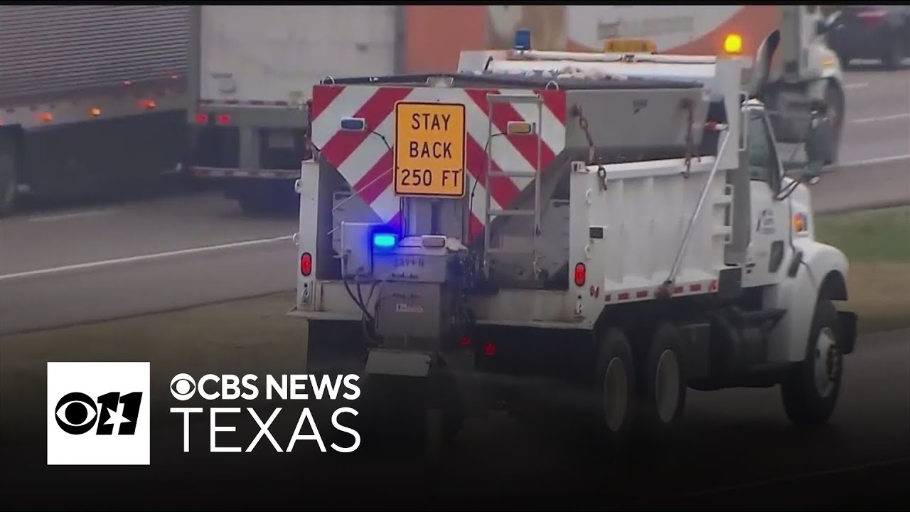 Highway crews in North Texas preparing roads ahead of potential winter weather next week