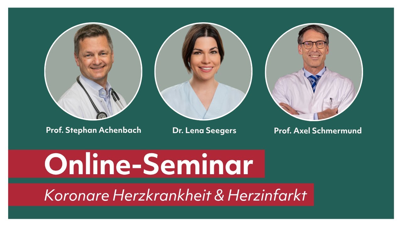Online-Seminar: Koronare Herzkrankheit & Herzinfarkt