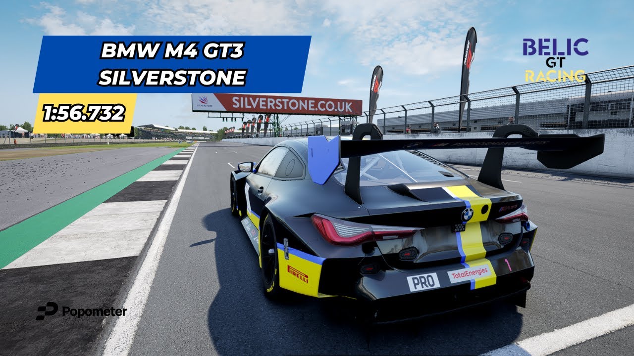 Silverstone 1:56.732 - BMW M4 GT3 - ACC v1.10.3M LFMHL - Data Pack in the description