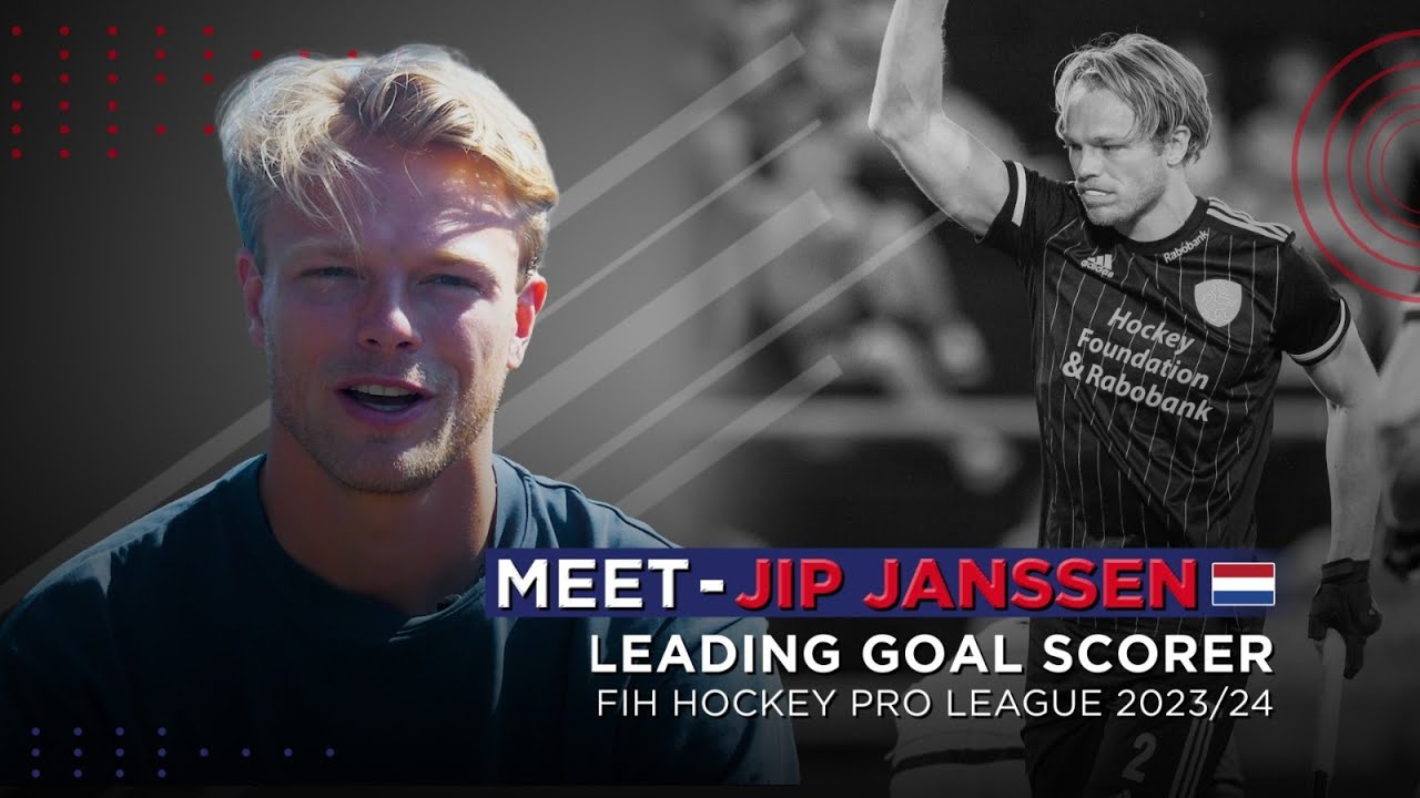 FIH Hockey Pro League 2023-24: Meet Jip Janssen - Top Goal scorer (Men) | #FIHProLeague