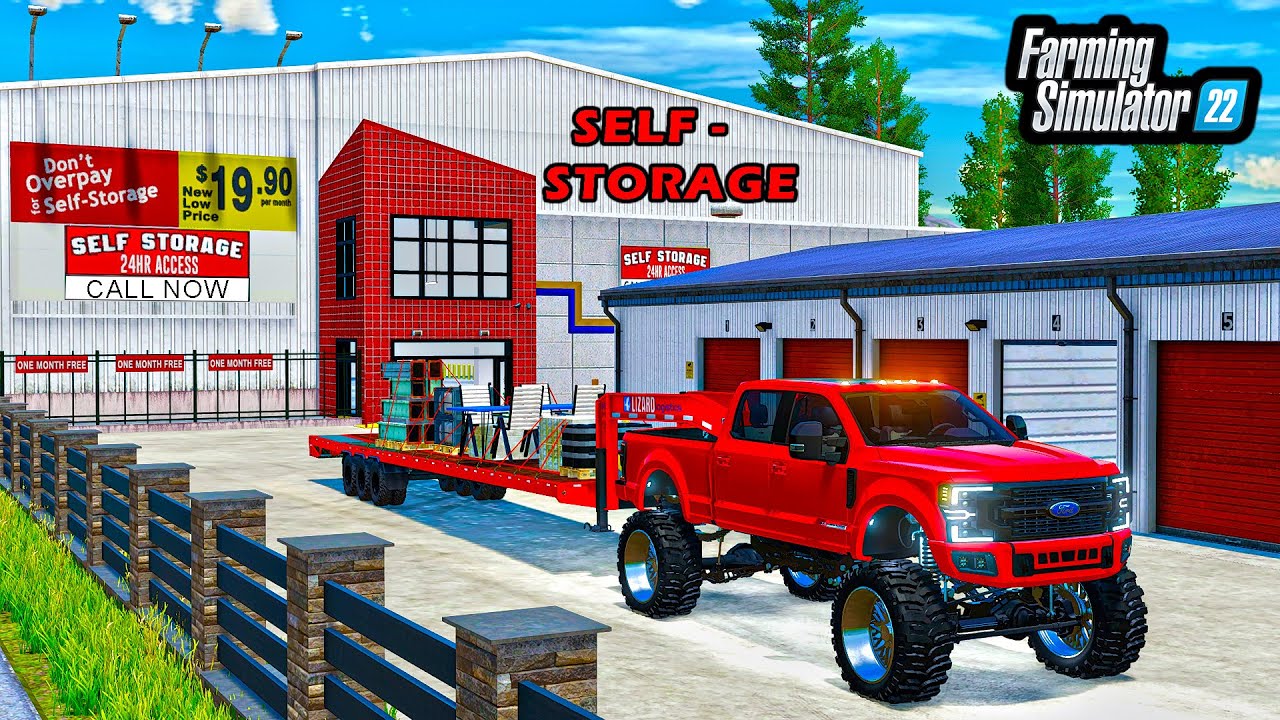 STARTING A SELF-STORAGE BUSINESS! ($2,500,000 BUILDING) | FS22