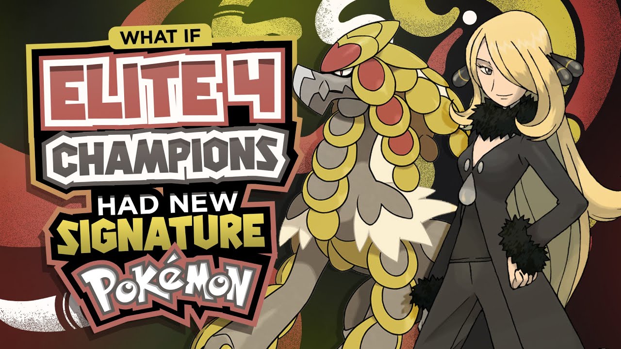What If ELITE 4 and CHAMPIONS Had NEW MAIN Pokemon?