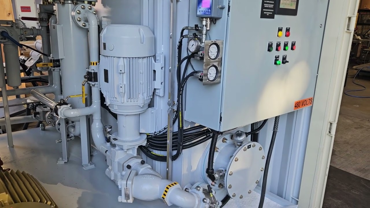 High Velocity Oil Flushing System
