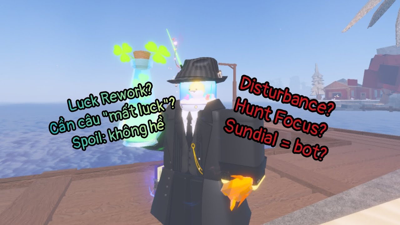 Luck Rework và Disturbance hoạt động như nào trong Fisch? | Roblox