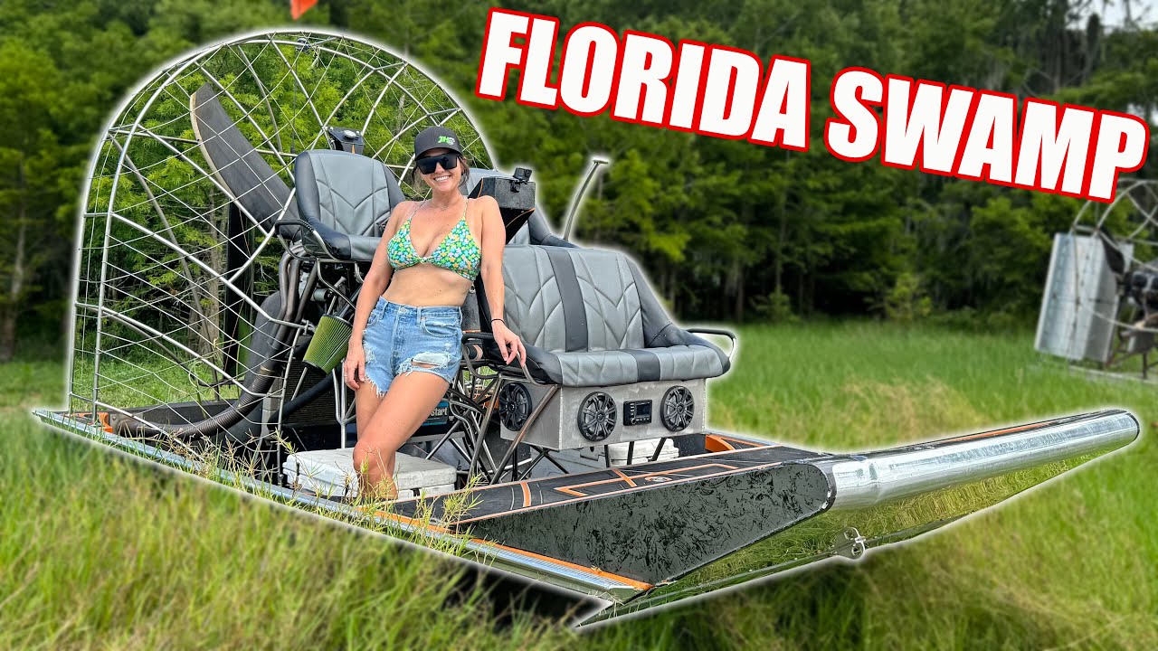 Airboating In The Florida Swampland! Port Fuel Injection Installed On The LS3 Boat! Florida Man!