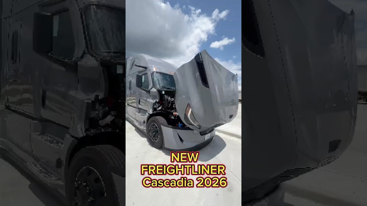 Новый Freightliner Cascadia 2026 #automobile #дальнобой #freightliner #trucking #truckdriver