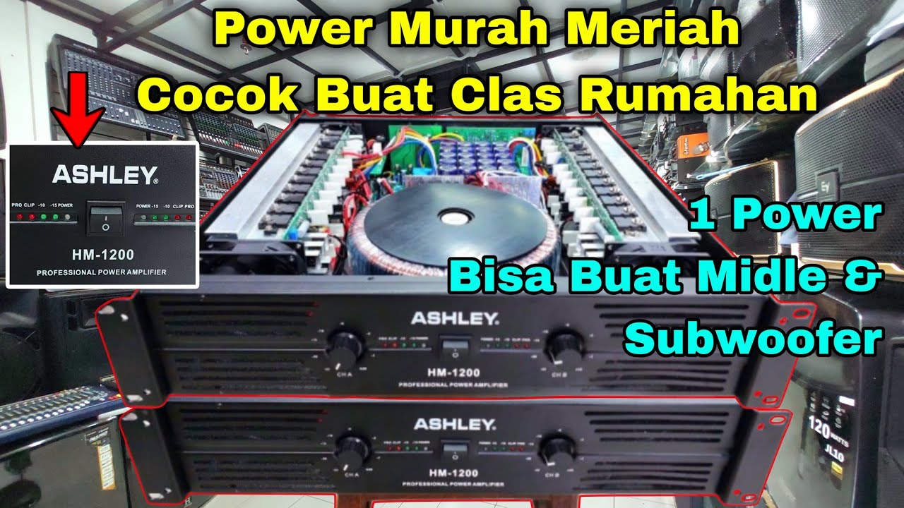 Sangat Cocok Buat Pemula! Review Power Ashley Terbaru HM1200 - Si Kecil Cabe Rawit - Mantap Bro