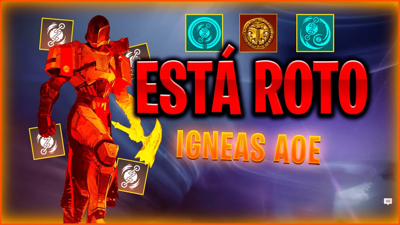 la BUILD que DEBES de USAR YA! DOBLE GRANADA IGNEA ESTÁ ROTISIMO | SOLAR AOE TITAN BUILD