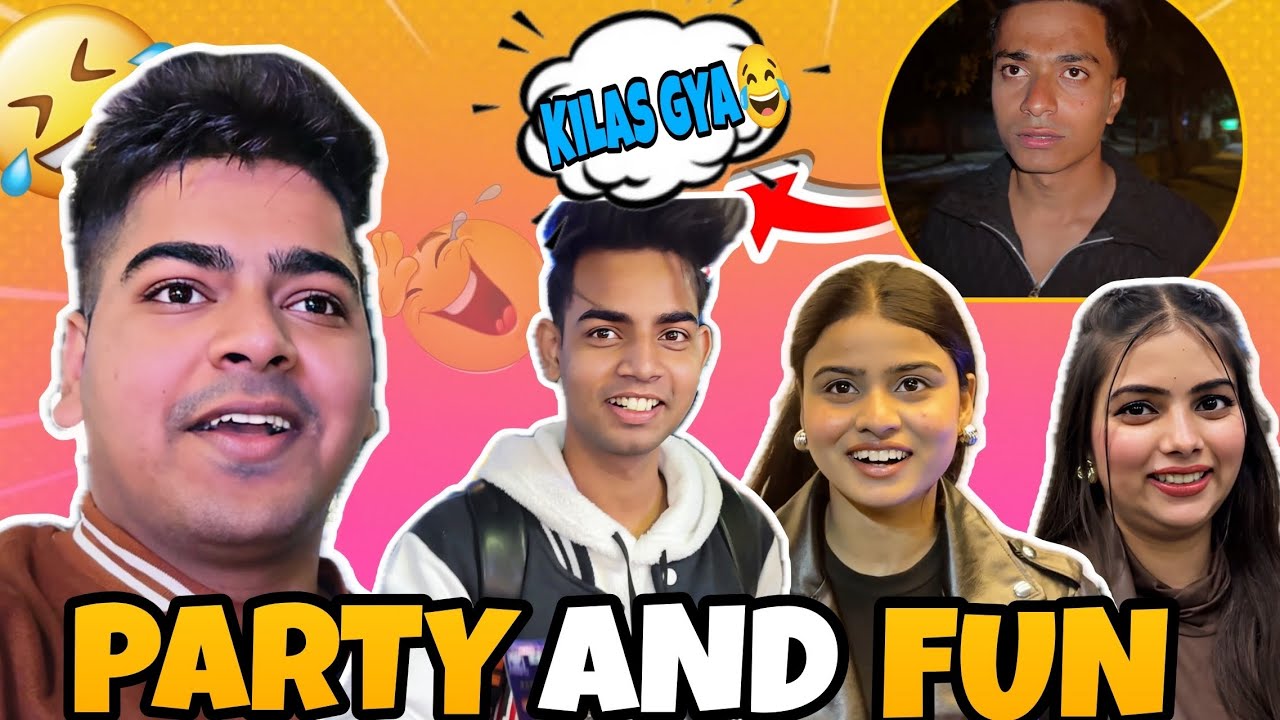 SHIVAM KO KILSA DIYA🤣 || PARTY MAI KARE MAZE😍 || ASHU VLOGS 