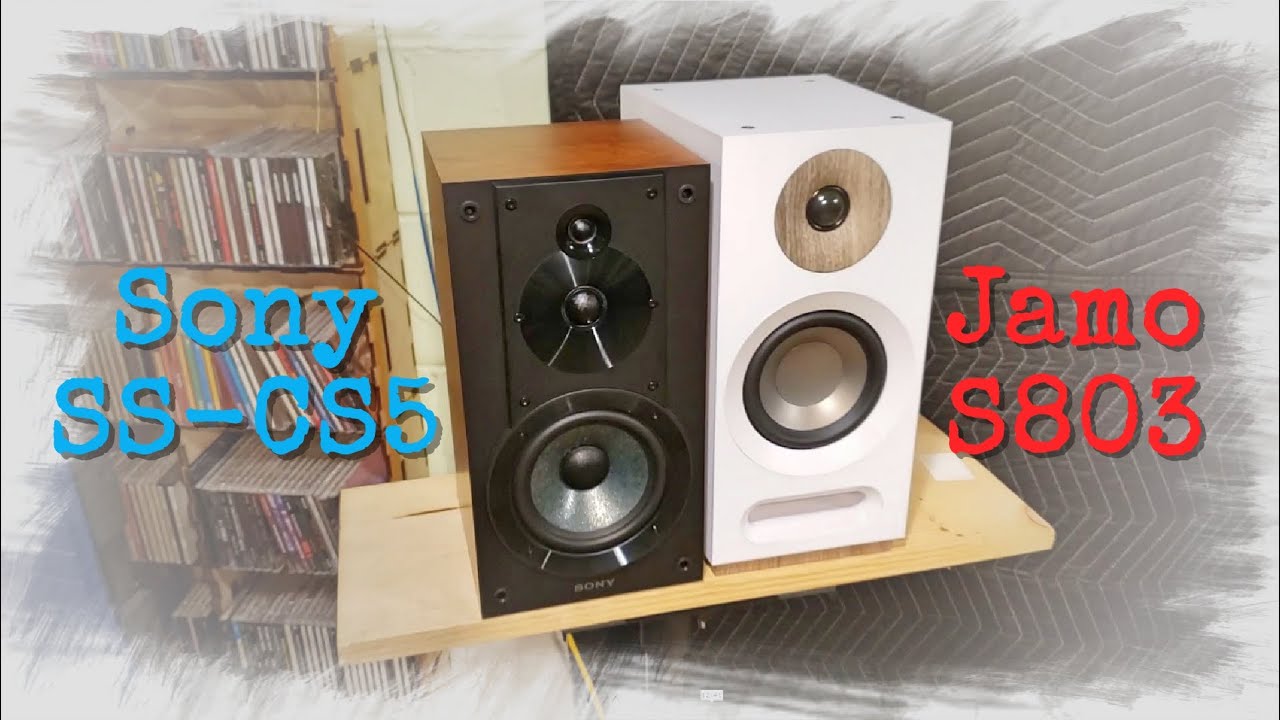 Sony SS-CS5 vs Jamo S803 A/B Comparison (Quite Surprised)