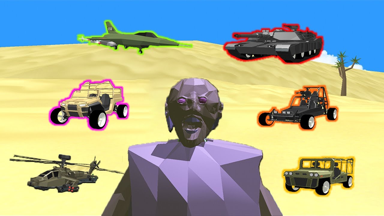Dude Theft Wars Granny Vs All The Military Vehicles!!! 🤔🤔🤔